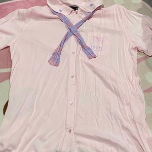 Hot Topic: Pastel Bunny Button up